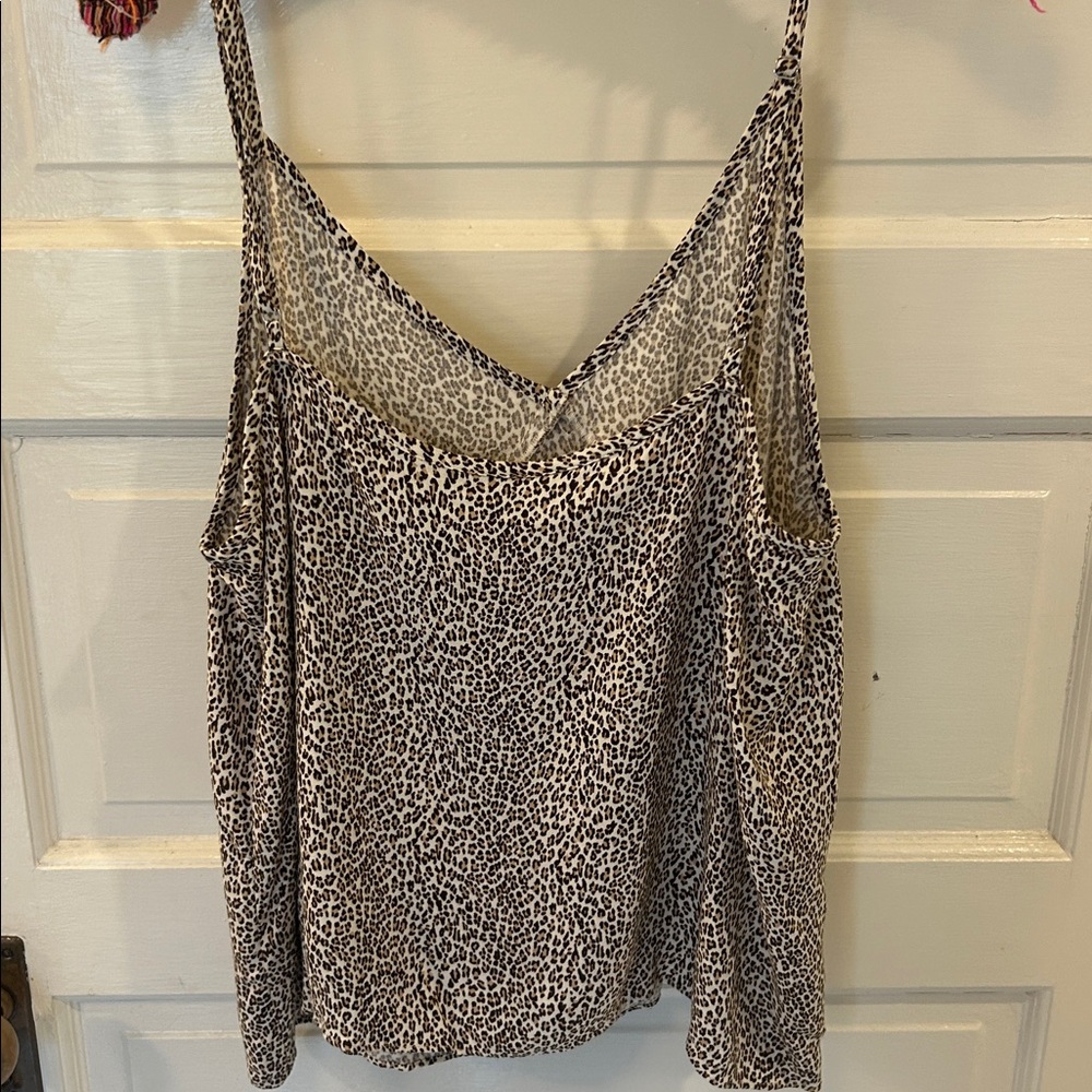 Jenni Kayne Leopard Print Cami in Neutral Tones - Picture 3 of 4
